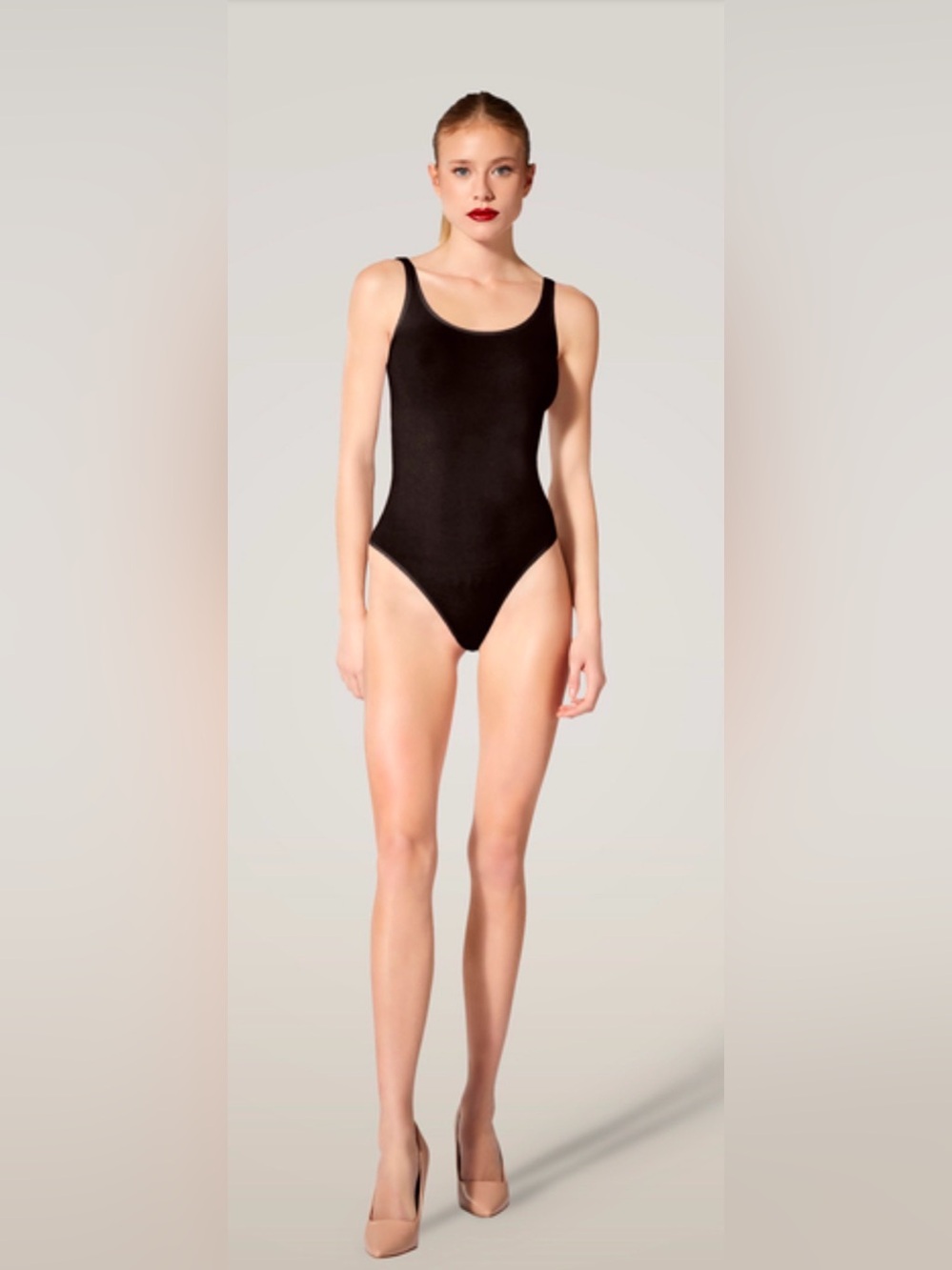 Wolford Jamaika String Bodysuit in Limited Edition BLUSH PINK - Size M $255